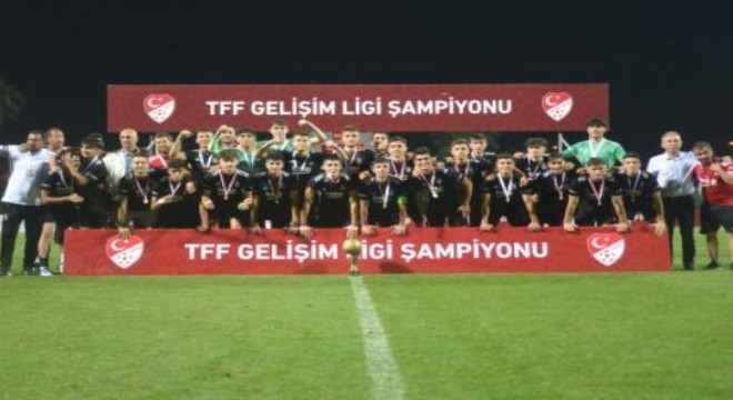 Erzurumspor U19  TFF 1. Lig’i 3’üncü tamamladı